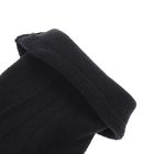 Перчатки мужские, модель №1140у, материал - трикотаж, без подклада, р-р 25, чёрные - Фото 2