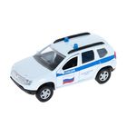 Машина металлическая Renault Duster - полиция, масштаб 1:38 - Фото 2