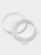 Форма для муссовых десертов и выпечки «Круг», 23.5×23.5 см, внутренний d=16 см, силикон, белая - Фото 6