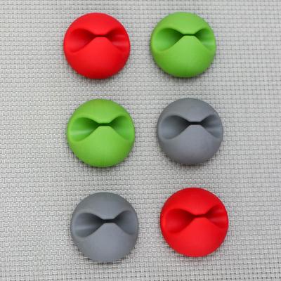 Зажимы для проводов, набор 6 шт., пластик, МИКС