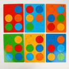 Головоломка логическая «Сложи круг №3», 30 × 21 см, МИКС - Фото 3