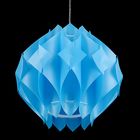 Светильник подвесной "Ромб" 35х30 см Е27 голубой - Фото 2