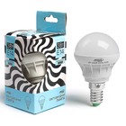 Лампа светодиодная Luazon Lighting, G45, 3 Вт, Е14, 210 Лм, 4200 К, 220 В, дневной белый - Фото 1