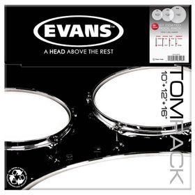 Набор пластика для том барабана Evans ETP-G1CTD-R G1 Rock  10"/12"/16"