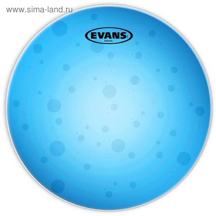 Пластик для бас-барабана Evans BD20HB Hydraulic Blue 20" - Фото 1