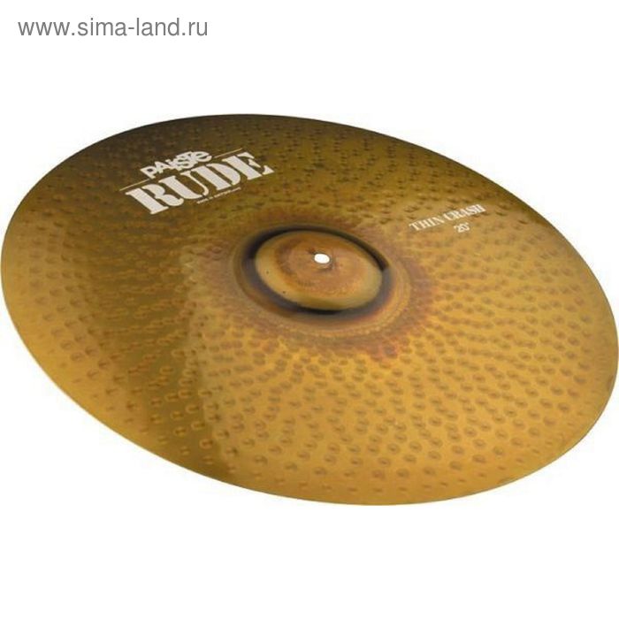 Тарелка Paiste 0001121218 RUDE Classic Thin Crash  18'' - Фото 1