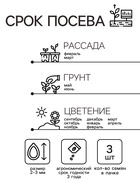 Семена комнатных цветов Цикламен "Аполлон", ц/п, 3 шт. - Фото 2
