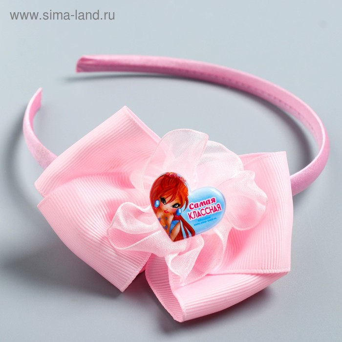 Ободок с бантом "Самая классная", ВИНКС: Блум, 11 х 3,5 см - Фото 1