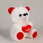 Мягкая игрушка «Обожаю», медведь - Фото 3
