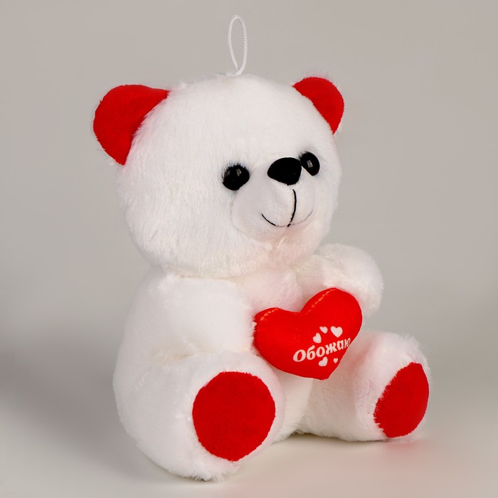 Мягкая игрушка «Обожаю», медведь - фото 1906832346