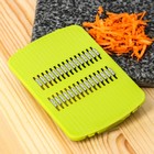 Овощерезка универсальная Доляна Fresh cook, 7 насадок, центрифуга для зелени, белая, зелёная - Фото 12