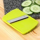 Овощерезка универсальная Доляна Fresh cook, 7 насадок, центрифуга для зелени, белая, зелёная - Фото 8