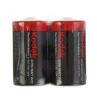 Батарейка солевая Kodak Extra Heavy Duty, D, R20-2S, 1.5В, спайка, 2 шт. - фото 8299512