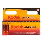 Батарейка алкалиновая Kodak Max, AAA, LR03-12BL, 1.5В, блистер, 12 шт. - фото 51317105