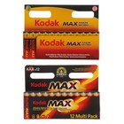 Батарейка алкалиновая Kodak Max, AAA, LR03-12BL, 1.5В, блистер, 12 шт. - Фото 4
