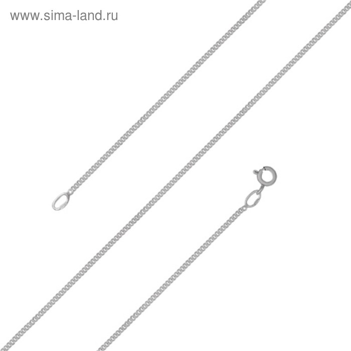 Браслет «Панцирное плетение» мини, посеребрение, 19 размер - Фото 1