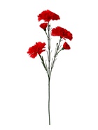 Цветы искусственные "Гвоздички" 8 67 см, красный - фото 809148707