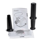 Мясорубка Moulinex ME105830 Classic, 1400 Вт, реверс, 1.7 кг/мин, чёрная - фото 51724228