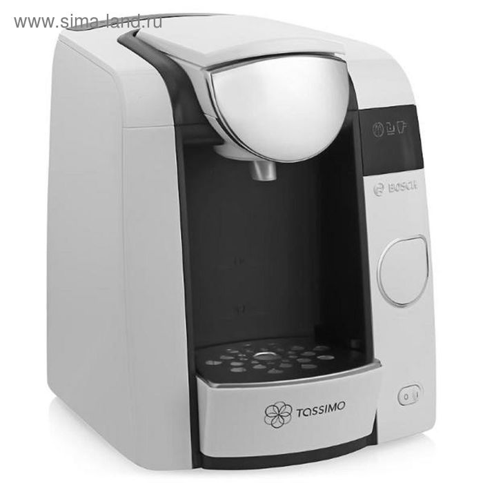 Кофемашина Bosch TAS 4504 Tassimo, капсульная, 1300 Вт, 0.8 л, белая - Фото 1