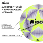 Мяч футбольный MINSA, TPU, машинная сшивка, 12 панелей, р. 5 - фото 3797702