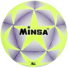 Мяч футбольный MINSA, TPU, машинная сшивка, 12 панелей, р. 5 - фото 3797706