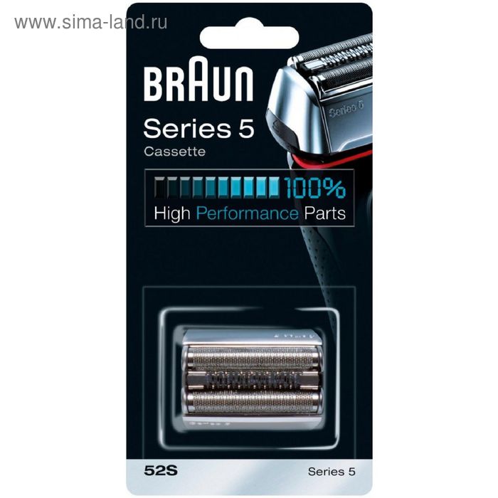 Бритвенная кассета Braun 52S Series5, серебро - Фото 1
