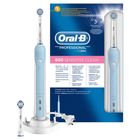 Электрическая зубная щетка Braun Oral-B Sensitive Clean 800/D16.524.2U, голубая/белая - Фото 1
