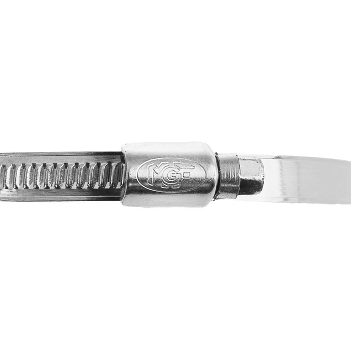 Хомут червячный MGF, диаметр 12-22 мм, ширина ленты 9 мм, оцинкованный - фото 1905383149