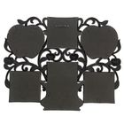 Фоторамка пластик на 6 фото 8х8 см, 10х10 см, 9х13 см "Яблоня" золото 29х36 см - Фото 4