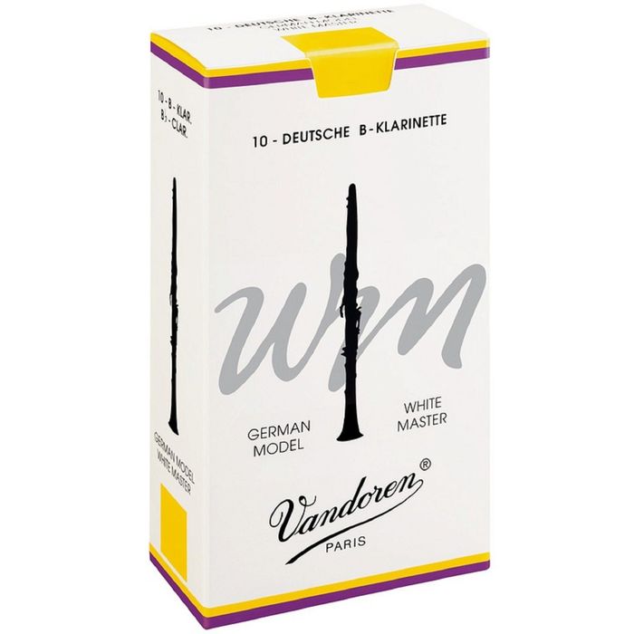 Трости для кларнета Bb Vandoren CR163 WHITE MASTER  №3 (10шт)