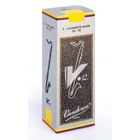 

Трости для БАС-кларнета Vandoren CR623 BASS V12 №3 (5шт)