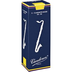 

Трости для БАС-кларнета Vandoren CR1225 BASS №2,5 (5шт)