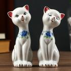 Набор фигурок керамика «Киски», 2 шт., 13×4 см - Фото 1