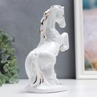 Сувенир керамика "Белый конь" 18 см - Фото 3