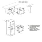 Встраиваемая микроволновая печь Teka MWR 32 BI BGB, 32 л, 5 уровней, гриль, бежевая - Фото 2