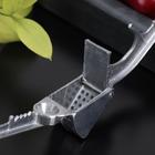 Пресс для чеснока, алюминиевый, 5.5×16×3 см - Фото 3