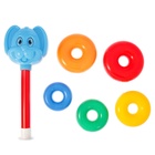 Пирамидка детская «Зайка», 5 колец - Фото 5