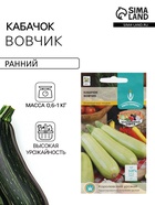 Семена Кабачок «Вовчик», раннеспелый, белоплодный, универсальный, 1 г, «Евро-семена» - Фото 1