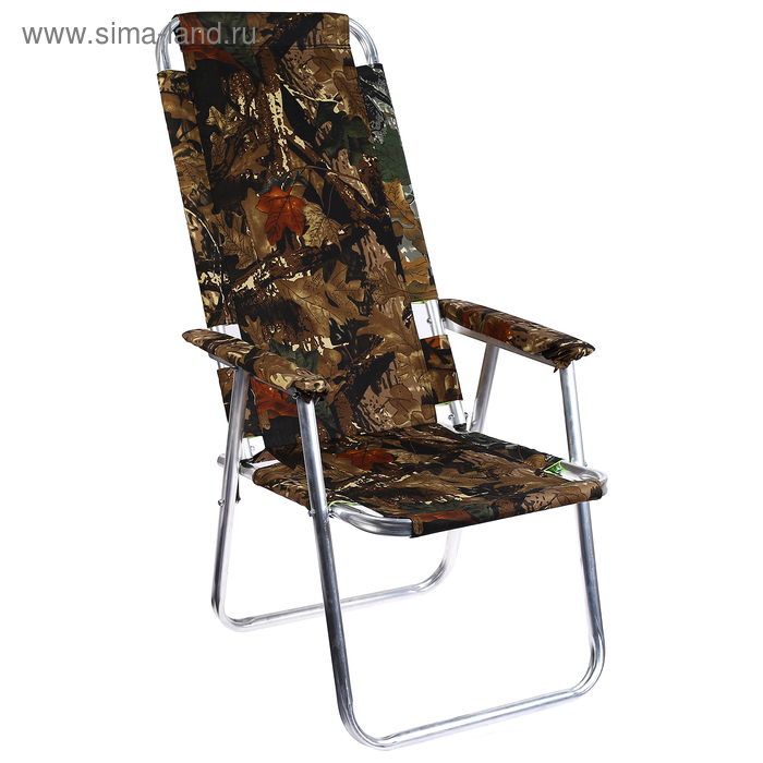 Кресло-шезлонг №3 «Медведь», до 120 кг, цвет МИКС - Фото 1