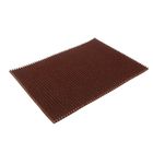 Покрытие ковровое щетинистое «Травка», 45×60 см, цвет коричневый - Фото 2