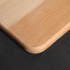 Доскa рaзделочнaя Премиум, 24×16×1,8 см, бук - Фото 2