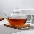 Подставка деревянная под горячее «Квадрат», цельная, бук, 16×16×1,5 см - Фото 2