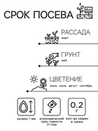 Семена цветов Флокс «Звездный дождь», смесь окрасок, однолетник, 0.2 г, «Аэлита» - Фото 2