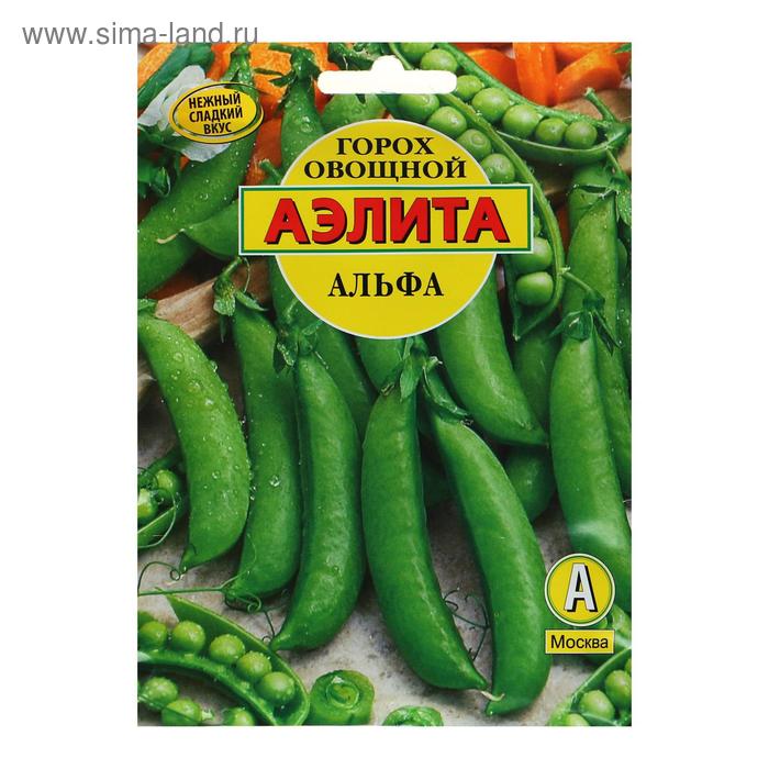 Семена Горох овощной «Альфа», лущильный, 25 г, «Аэлита» - Фото 1
