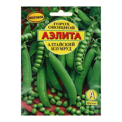 Семена Горох овощной «Алтайский изумруд», лущильный, 25 г, «Аэлита»