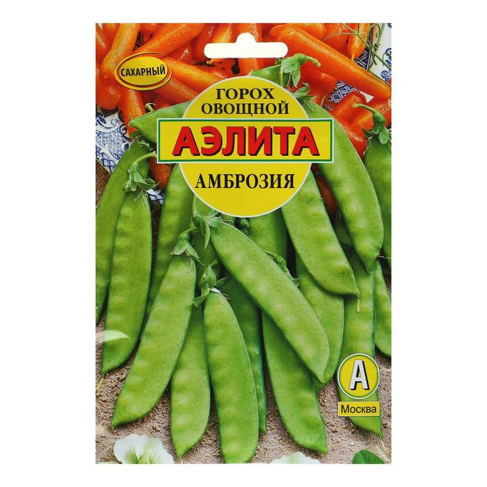 Семена Горох овощной «Амброзия», сахарный, 25 г, «Аэлита» - Фото 1