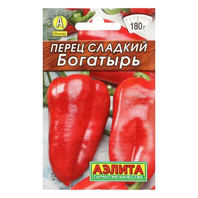 Семена Перец сладкий «Богатырь», 0.3 г, «Аэлита»