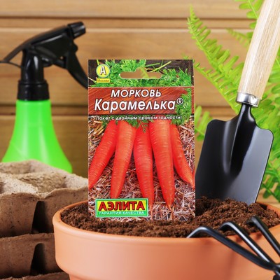 Семена Морковь «Карамелька», 2 г, «Аэлита»