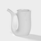 Кружка Добрушский завод «Бельё», 230 мл, фарфор, белая - Фото 4