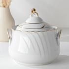 Сервиз столовый Добрушский завод «Бомонд», 37 предметов, 2 вида тарелок, фарфор, белый - Фото 6